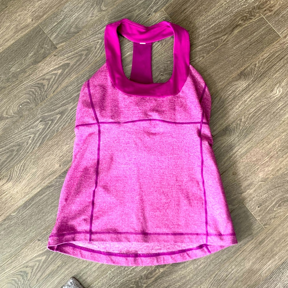 Lululemon Scoop Neck Tank size 10